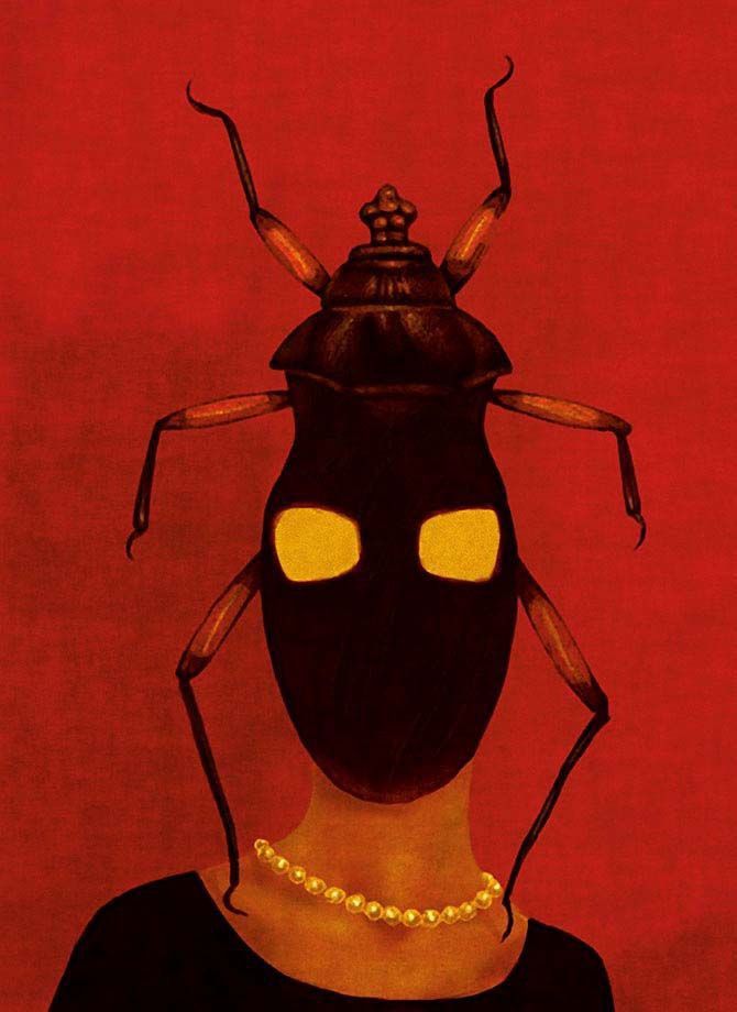 Böceğin Sırtında Bir Poz